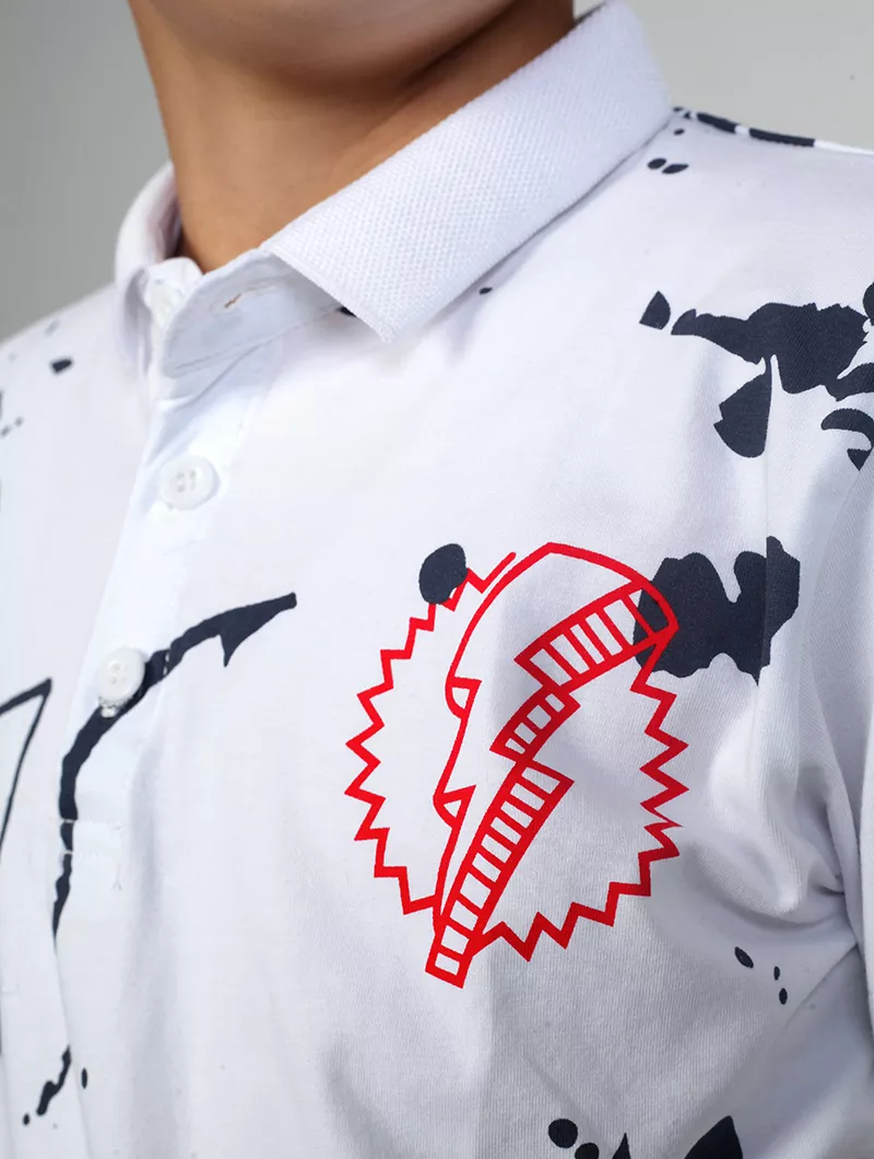 Polo imprimé